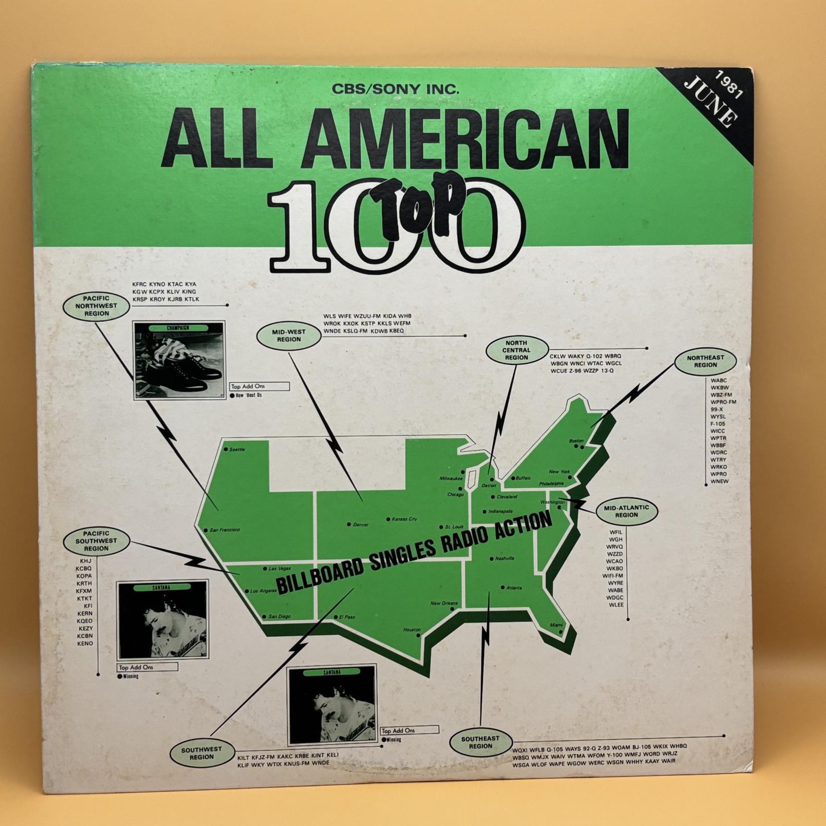 ALL AMERICAN TOP100（]1981年6月）