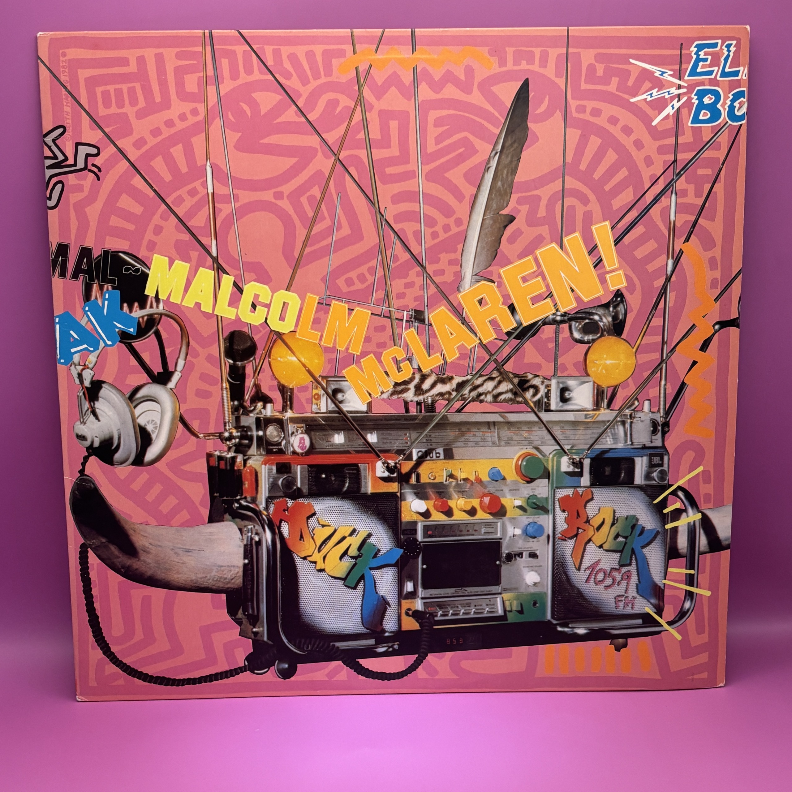 【俺がマルコムだ！　マルコム•マクラレン】DUCK ROCK  VHS ビデオ 俺がマルコムだ!（マルコム・マクラーレン）の中古レコード | ネオン