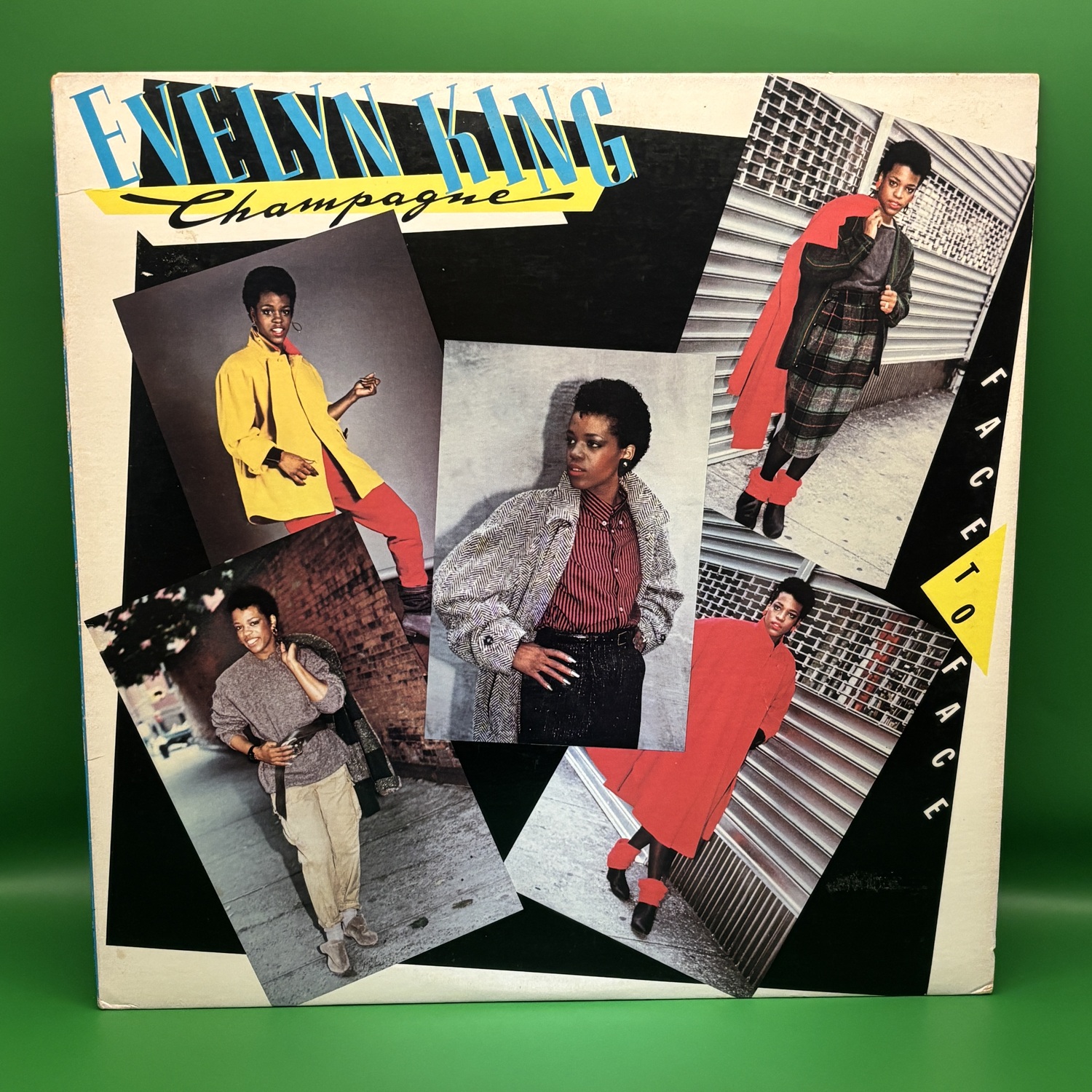 フェイス・トゥ・フェイス（イヴリン・キング）の中古レコード