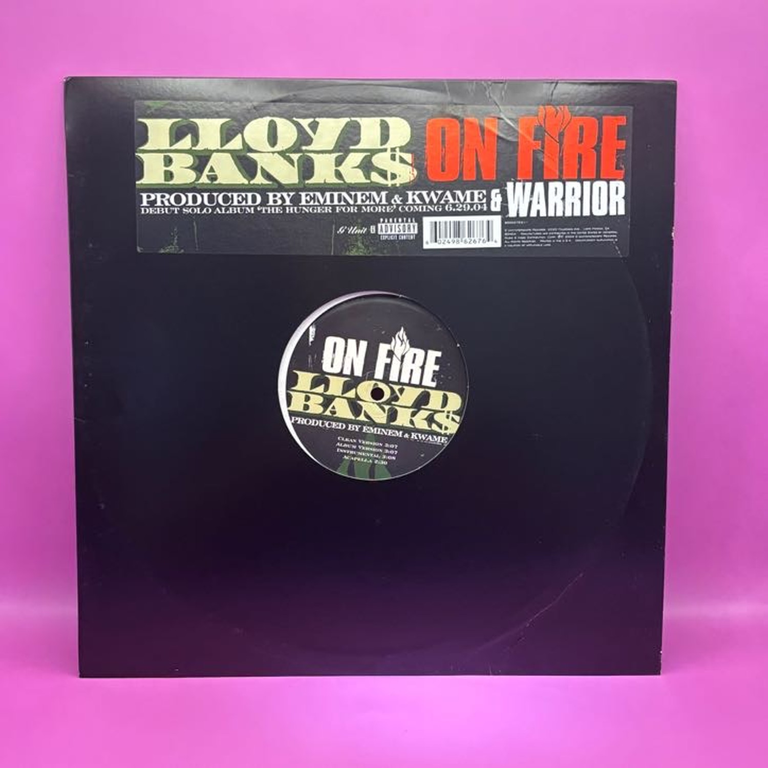 オン・ファイア／ウォーリアー（ロイド・バンクス）の中古レコード