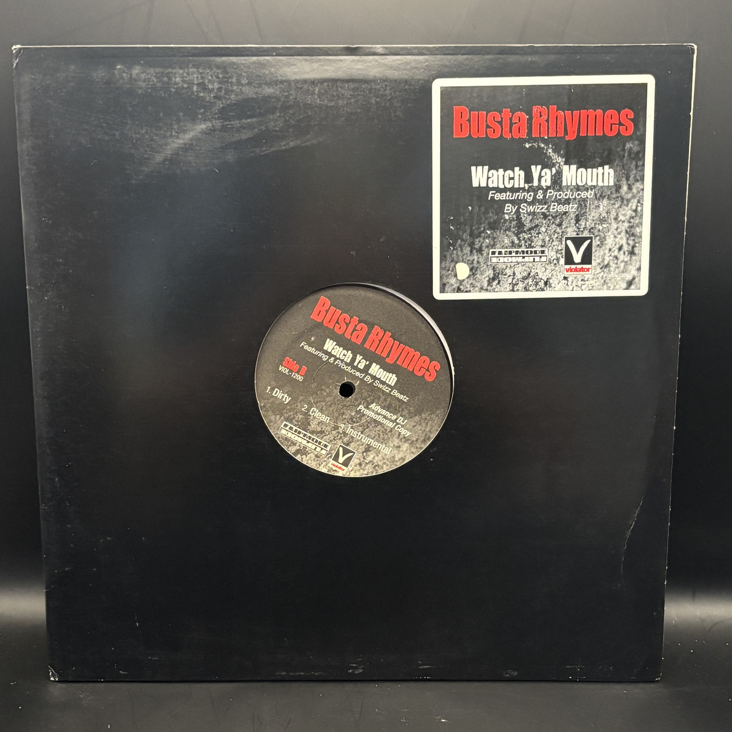 Watch Ya’ Mouth (バスタ・ライムス feat. Swizz Beatz)の中古レコード