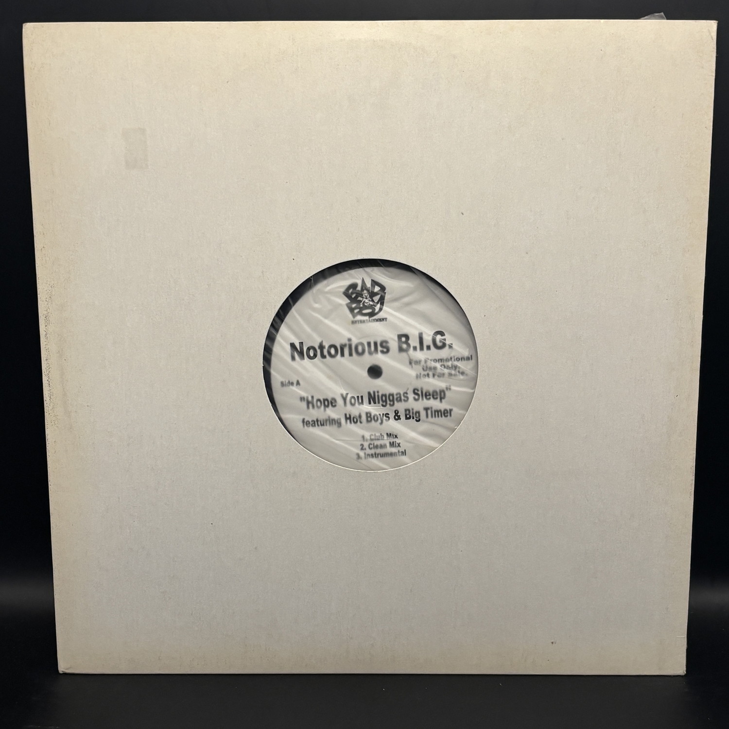 ホープ・ユー・ニガズ・スリープ／ビッグ・ブーティ・ホーズ（ノトーリアス・B.I.G.）の中古レコード